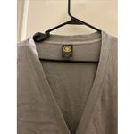 Boston University College Varsity Cardigan Women's Sweater Gray Size undefined Photo 1