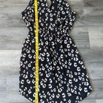 Rebecca Taylor Silk Leopard Dress Nordstrom Bobcat Print 2 Pockets Photo 8