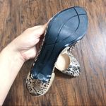 Marc Fisher • Joey peep toe heels pumps snakeskin reptile vegan leather d’orsay Photo 7