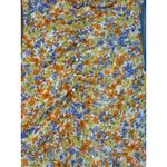 ASTR The Label Orange Yellow Floral Ruched Mini Dress XS Photo 4