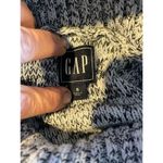 Gap  Black and White Cable Knit Turtleneck Sweater Size Small Photo 12