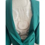 Counterparts Vintage Petites Women’s Green Blazer Size 10 Photo 9