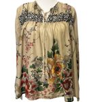 Johnny Was  Kofi tasselled silk blouse NWT Photo 2