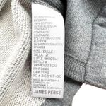 James Perse Brushed Jersey Double Breasted Blazer Gray Size Medium 2 Photo 10