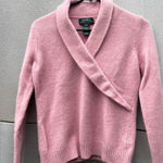 Ralph Lauren LAUREN  Lambswool Soft Pink Sweater Rabbit Hair Blend Pullover Sz MP Photo 0