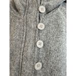 The North Face UNIQUE HALF ZIP BUTTON CRESCENT KNIT FLEECE HOODIE MEDIUM Photo 3