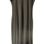 Faded Glory  Dress Vintage 90s Large Green Moss Maxi Short Slv Knit Cottage‎ Photo 0