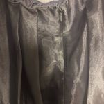 Alex Evenings Sz 12 Long Organza Skirt Ballgown Prom Full Length Silver Photo 4