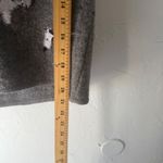 Lisa Vintage 90s Grey Wool Vest Black Fur Collar Scotty Dog Novality Preppy Twee Gray Size L Photo 7