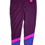 Lilly Pulitzer Weekender High Rise Legging Cherry Growl & Prowl Colorblock XL Photo 1