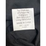 NEW Dissh Black Sleeveless Square Neck Mini Puffball Tank Bubble Hem Dress Sz 14 Photo 4