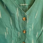 a.n.a  Top Size Large V Neck Button Front Boxy Cut Photo 2