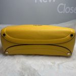Kate Spade  Knott Medium Pebble Leather Satchel Morning Yellow Photo 4