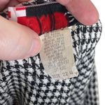 Briggs New York Vintage Briggs Women’s Size 22W Houndstooth Black White Pleated Schoolgirl Skirt Photo 5