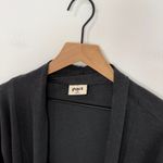 Pact  Airplane Cardigan Charcoal Heather Gray Size Medium Large Photo 5