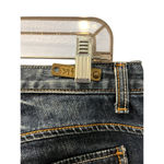 ReRock Express Embellished Embroidered Dark Wash Denim Jeans Size 28 07RJ72 Blue Photo 7