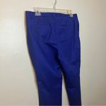 Essentials Royal Blue Women's Straight Leg Trousers Size 8 Photo 4