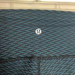 Lululemon Women's 4 High Times Pant Luxtreme Score Jacquard Black Indian Ocean Photo 2