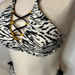 NWT 2 piece zebra print bikini Photo 1
