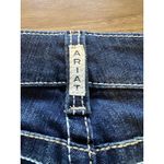 Ariat  Real Denim Jeans Womens‎ 30R Blue Mid Rise Thick Stitch Boot Cut Western Photo 9