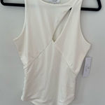 NWT Live in the moment White Body Suit size large with small cut out Photo 0