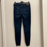 American Eagle  Next Level Stretch Super Hi-Rise Dark Wash Jeggings Photo 3