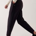 Athleta  x Allyson Felix Black Legend Soft Shell Pants - Size 6 New Without Tags Photo 1