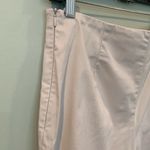 Boston Proper  Flat Waist Side Zip Khaki Dress Pants Women’s Size 12 Short Petite Photo 3