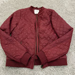 Maroon Bien Blue Bomber Jacket Red Size XS Photo 0
