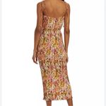 Zimmermann Multicolor Floral Midi Dress Photo 3