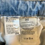 AG Adriano Goldschmied  Two Tone Frayed Hem Wide Leg Cropped Jeans Size 4/27 Photo 2