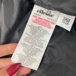 NWT Ellesse Women's Black Full Zipped Puffer Jacket Size 2 Photo 6