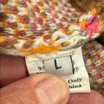 Victor Glemaud Multicolor Women’s Diamond Patterned Sweater L Brown Size L Photo 7