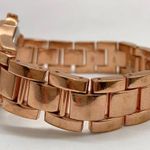 Ny&co Ny &  womens rose gold Quartz 32mm watch rhinestones 7.5” new battery Photo 2