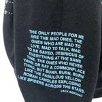 Mayfair Women's Black Long Sleeve Graphic Hooded Hoodie Sweatshirt Top One Size Size 00 Photo 4