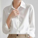 Forever 21 Classic Button Down Shirt NWT Photo 0