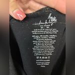 Free People  Intimately Lurex Skinny Strap Seamless Brami Black & Gold Shimmer Photo 5