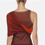 MARINA MOSCONE Stretchy Small Twist Tube Top
In Maroon/Red NWT Size undefined Photo 1