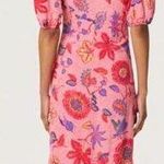 Rhode | Ester Midi Dress in Rouge Akiko | Pink Floral | Sz 2 Photo 1