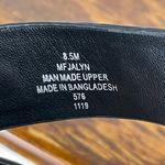 Marc Fisher Jalyn Platform Espadrille Sandals Black With Studs Size 8.5 Photo 13