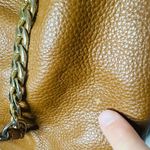 Michael Kors Women's Jetset Brown Leather Gold Chain Handle Shoulder Bag Photo 11