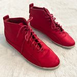 LA Gear Rare Vintage Red Dax Sneakers Size 5.5 Photo 0