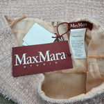 Max Mara NEW Tweed Metallic Virgin Wool Suit Skirt Pink Size 4 Photo 6
