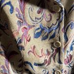 Oscar de la Renta Women's Blazer Jacket Floral Tapestry Lined Blazer Photo 2