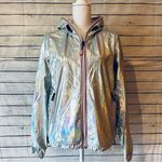 Hunter Metallic Silver Utility Jacket Size Small Photo 13