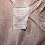 Vintage Sears Nylon Robe House Coat Peignor Embroidered Lace Peach L 38 40 Size L Photo 4
