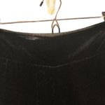 The Limited  Black Velour Silk Blend Cassidy Fit Side Zip Dress Pants Women Sz 4 Photo 5