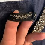 lungo l'arno Lungo L’Arno 100% Linen Blue Beaded Collar Dress Size XS Photo 2