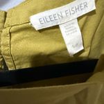 Eileen Fisher  Sleeveless Organic Stretch Cotton Dress In Light Chicory Mustard S Photo 2