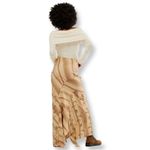 Free People New  Imogene Striped Floral Maxi Skirt Photo 1